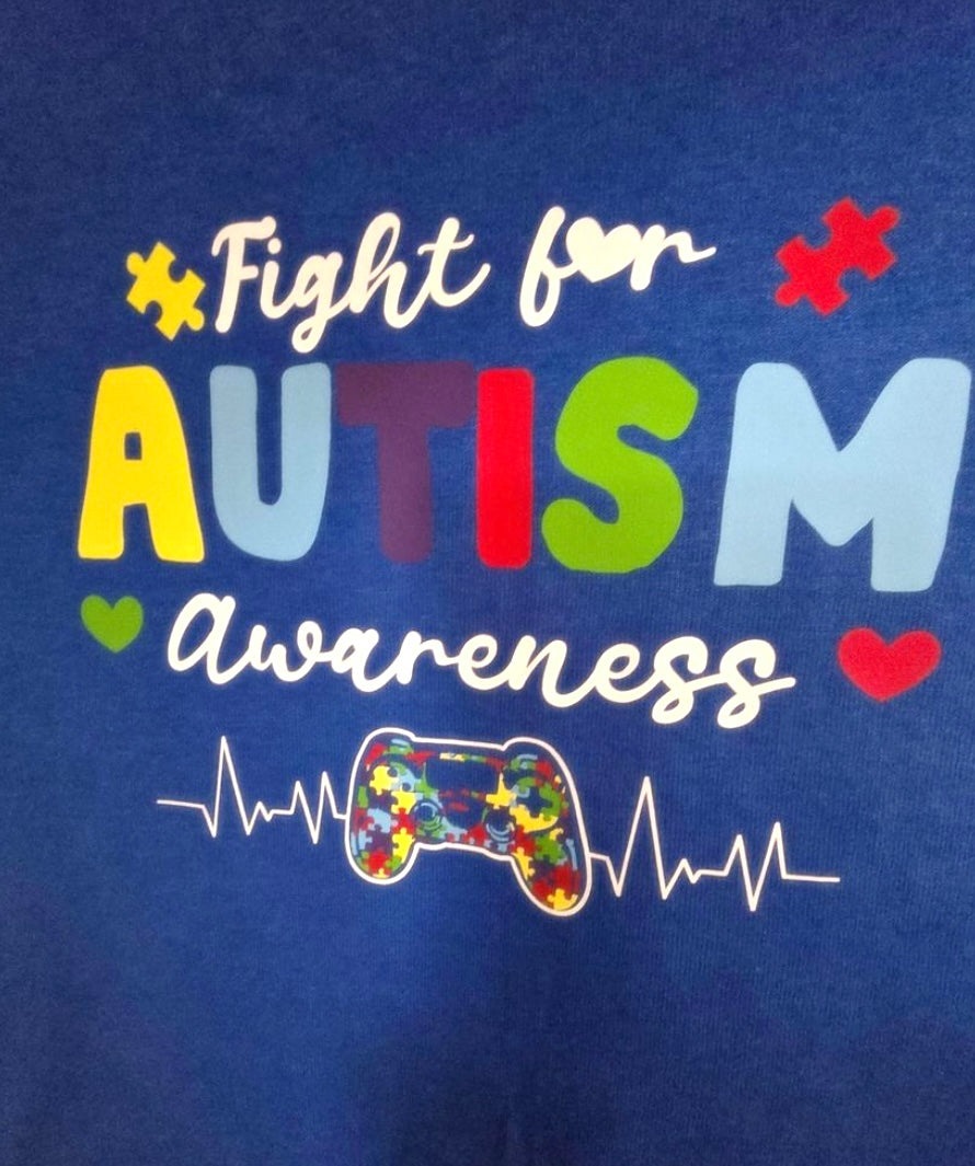 Tshirt manga corta - Autism Awareness